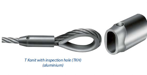κράμα αλουμινίου 3,1 T και TKH Wire Ferrules EN 13411-3