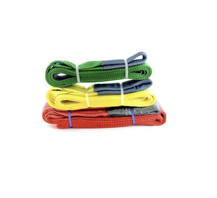 Υψηλής αντοχής γαλάζιο πολυεστέρα Webbing Sling 240mm πλάτος Heavy-Duty λύση ανύψωσης